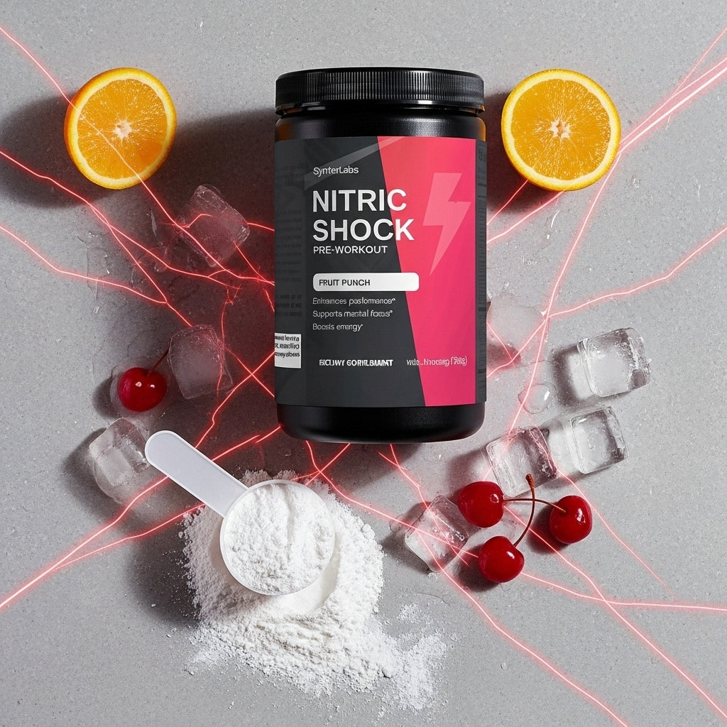Nitric Shock Pre-Workout Powder (Fruit Punch)
