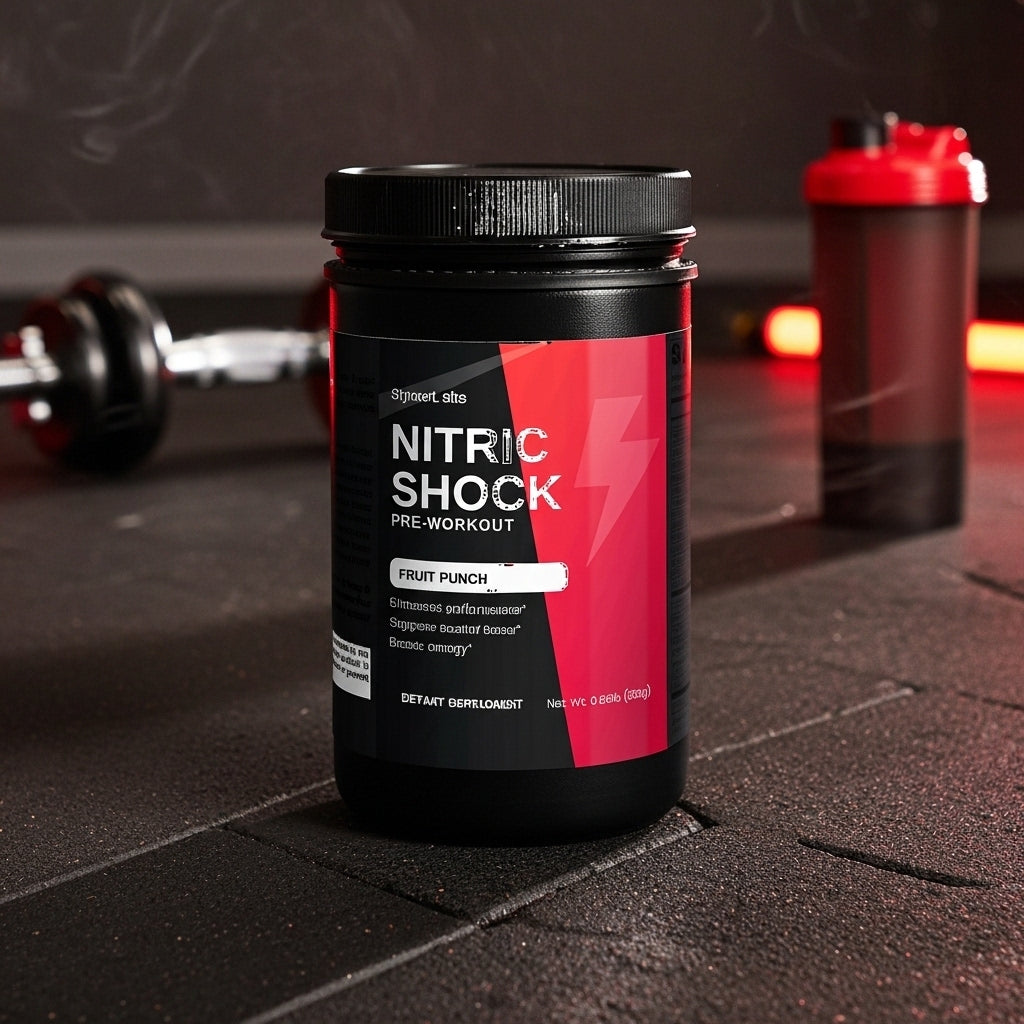 Nitric Shock Pre-Workout Powder (Fruit Punch)